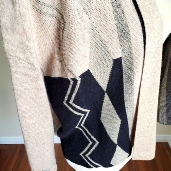 Zaria Open Front Cardigan With Sparkly Details Size Large - Picture 3 of 10